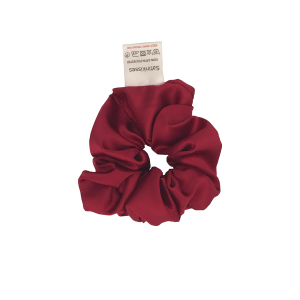 Burgundy Red Scrunchies